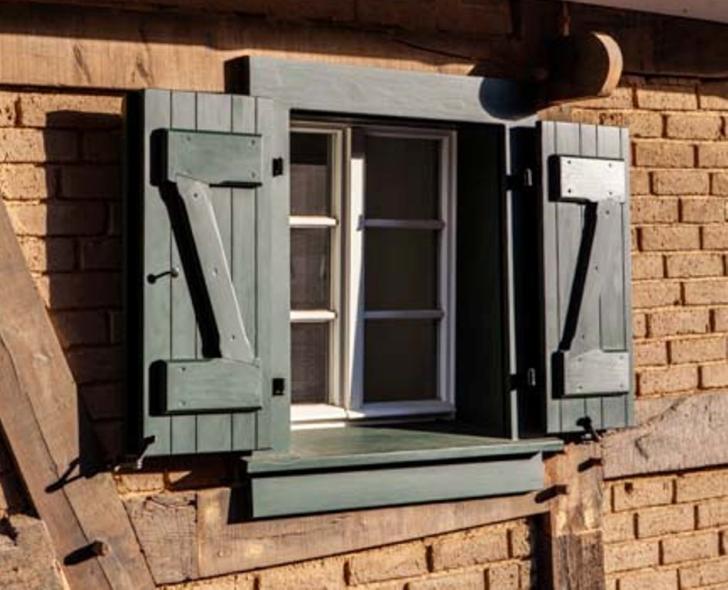 Winkelhofanlage aus dem 16. Jhd mit PaXpur58 aus Eukalyptus in Swistal