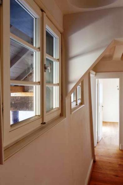 Winkelhofanlage aus dem 16. Jhd mit PaXpur58 aus Eukalyptus in Swistal Innenansicht