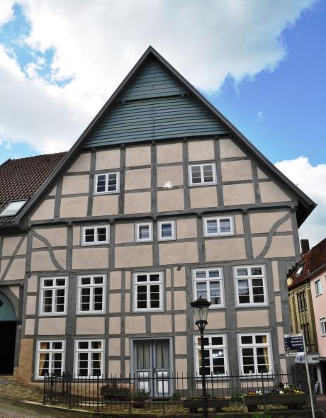Fachwerkgebäude von 1630 mit PaXretro58 in Bad Salzuflen 