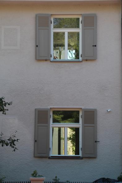 PaXretro68 Denkmalschutzfenster aus Eukalyptus für Eckgebäude in Villenkolonie Nymphenburg-Gern in München