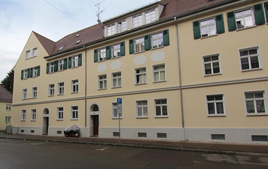 Denkmalfenster PaXretro58 aus Eukalyptus in Wohnanlage aus den 1920ern in Ulm