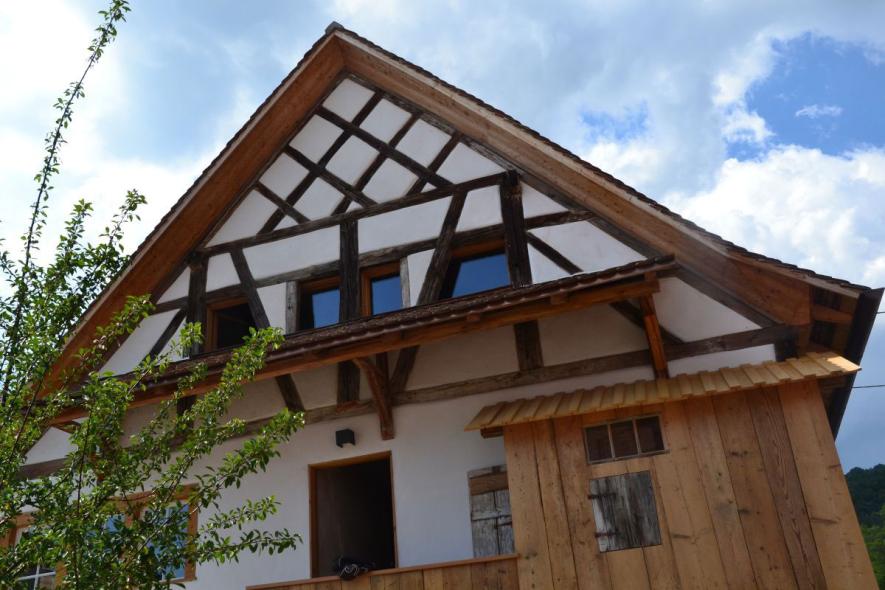 PaXretro58 Denkmalfenster für Fachwerkhaus in Sipplingen am Bodensee