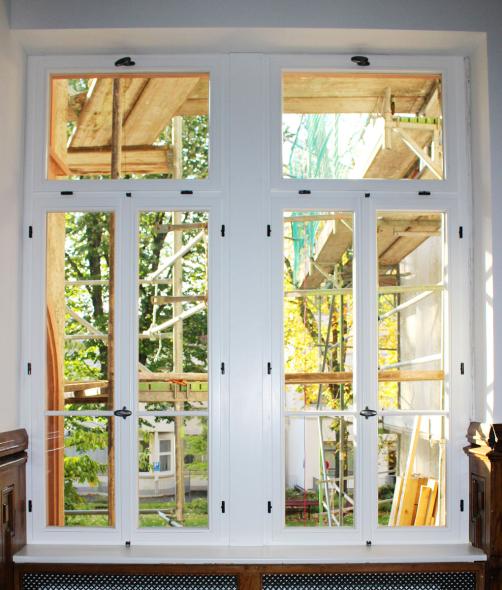 PaXpur58 aus Eukalyptus für neogotisches Feierabendhaus in Darmstadt Innenansicht