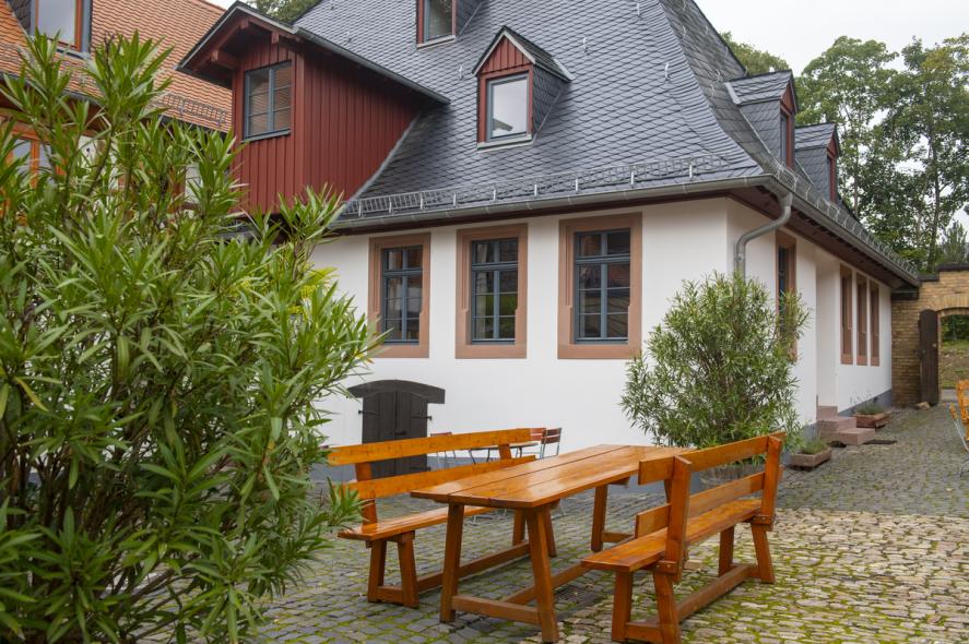 Historische Mühle mit PaXpur58 aus Lärche in Walluf