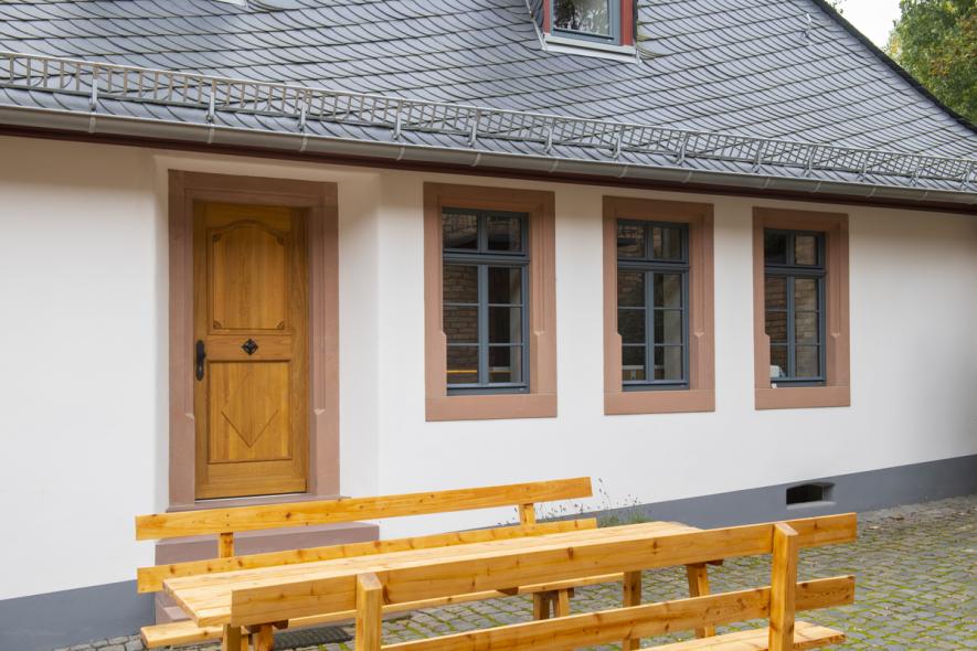 Historische Mühle mit PaXpur58 aus Lärche in Walluf