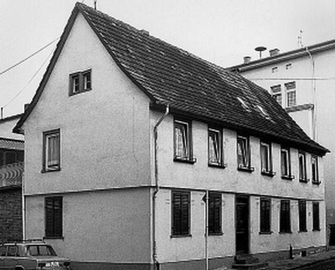 PaXretro58 aus Lärche für Fachwerkgebäude in Hochheim historische Aufnahme