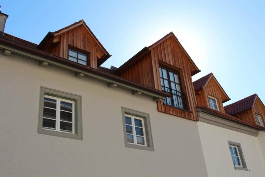 Gaubenfenster PaXretro68 aus Eukalyptus für Fachwerkhaus in Meersbusch