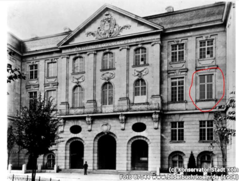 PaXretro78 aus Eiche für Museumsgebäude in Köln historisches Bild