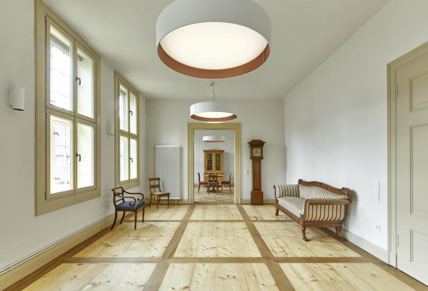 Kloster in Loccum mit PaXcontur68 mit Innenvorfenstern Innenansicht