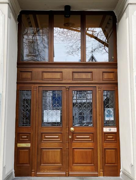 Holz-Haustür mit Oberlicht in Wuppertal