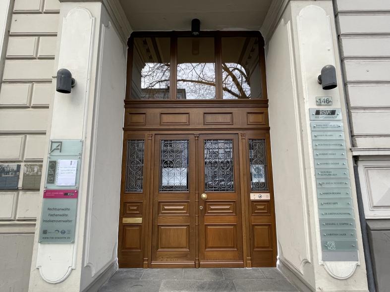 Holz-Haustür mit Oberlicht in Wuppertal