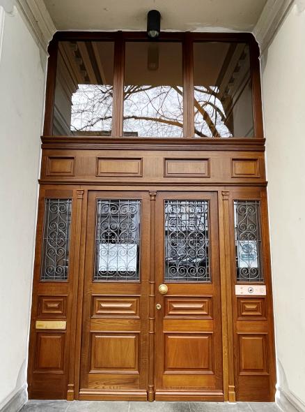 Holz-Haustür mit Oberlicht in Wuppertal