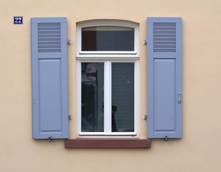 PaXretro58 aus Eukalyptus für historisches Stadthaus in Hofheim Nahaufnahme