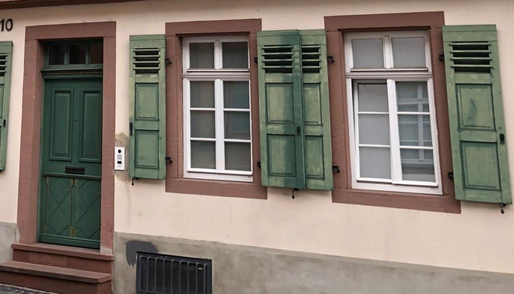 Spätbarockes Wohnhaus mit PaXretro58 aus Lärche in Hochheim Nahaufnahme