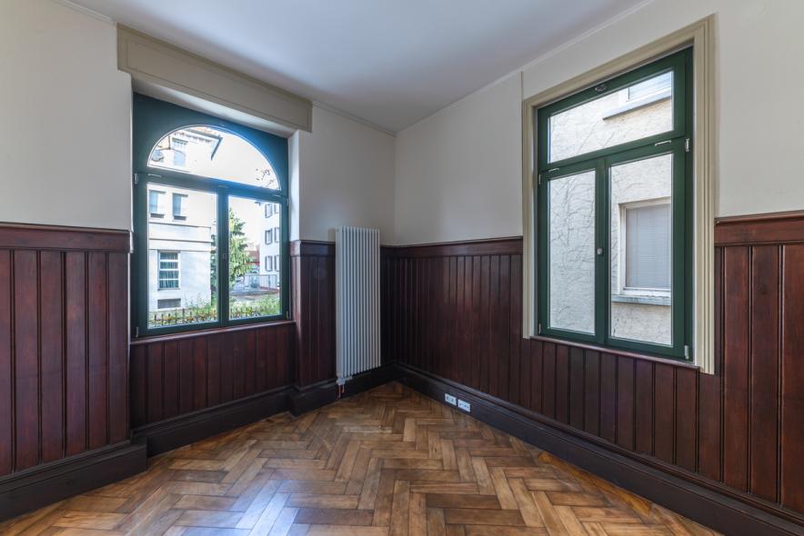 PaXretro68 aus Eukalyptus für Wohngebäude mit Gaststätte in Esslingen Innenansicht