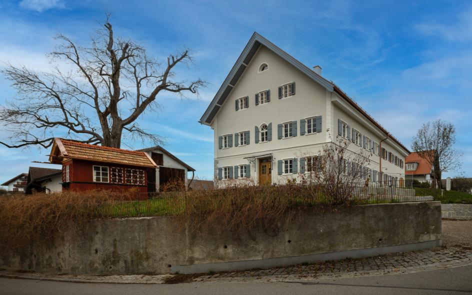 PaXretro68 bei Sanierung eines historischen Einfirsthofes in Antdorf 