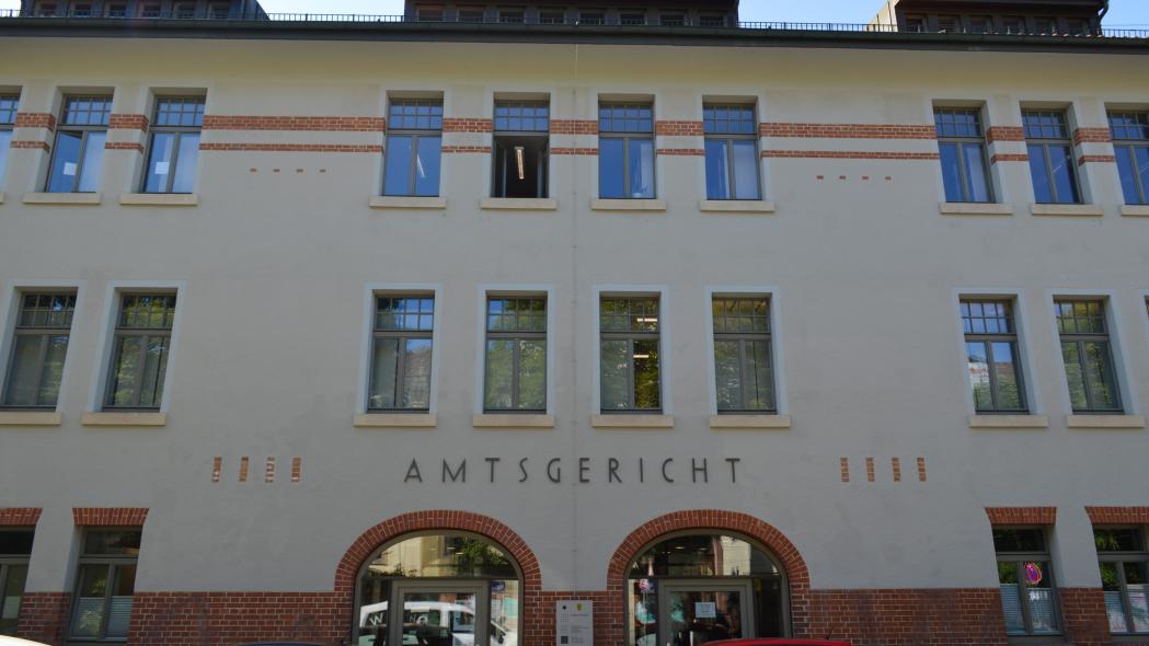 Denkmalgerechte Fenster PaXretro78 für Amtsgericht in Tübingen Frontansicht