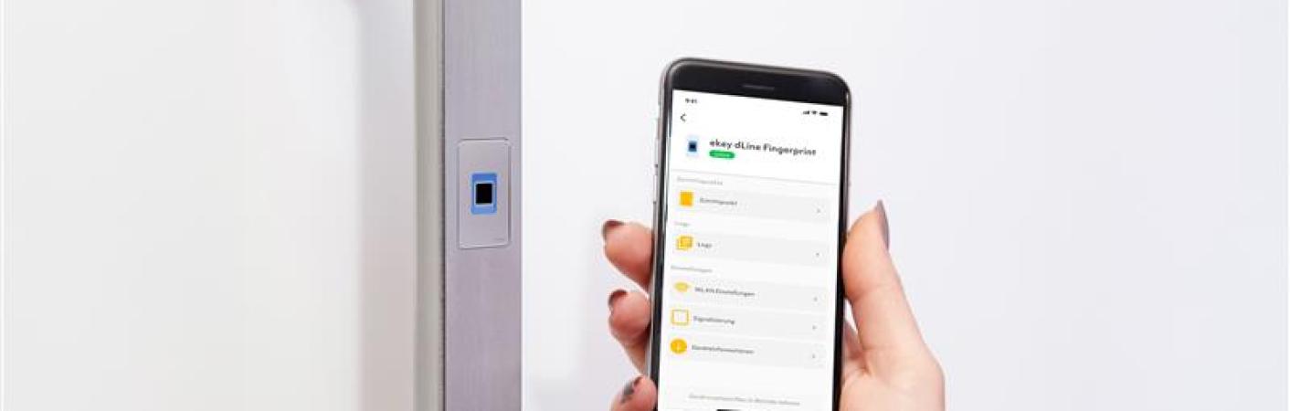 ekey Komfort für Haustüren Steuerung per Smartphone