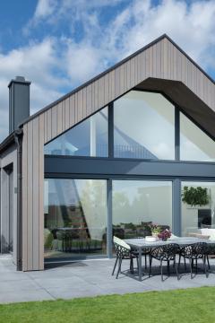 Holz-Aluminium-Fenster PaXoptima in Ferienhaus bei Bad Münstereifel